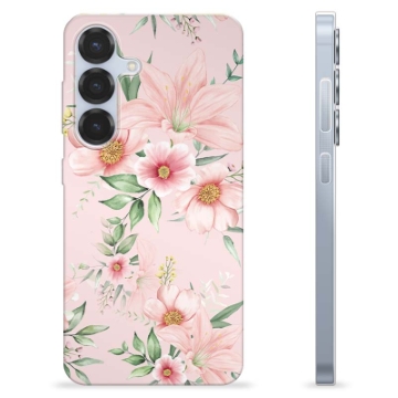 Samsung Galaxy S25 TPU-deksel - Akvarell Blomster