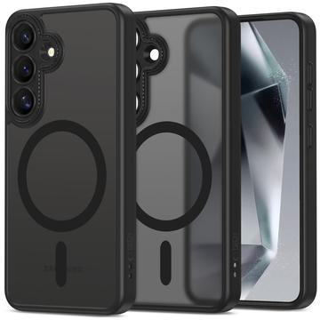 Samsung Galaxy S25 Tech-Protect MagCam-deksel - MagSafe-kompatibel - matt svart