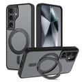Samsung Galaxy S25 Tech-Protect MagRing MagSafe-deksel - matt svart