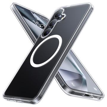 Samsung Galaxy S25 Torras X-Shock MagSafe TPU-deksel - Genomskinlig