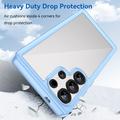 Samsung Galaxy S25 Ultra Anti-Shock Hybrid-deksel - Blå