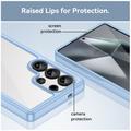 Samsung Galaxy S25 Ultra Anti-Shock Hybrid-deksel - Blå