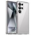 Samsung Galaxy S25 Ultra Anti-Shock Hybrid-deksel - Gjennomsiktig