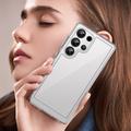 Samsung Galaxy S25 Ultra Anti-Shock Hybrid-deksel - Gjennomsiktig