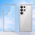 Samsung Galaxy S25 Ultra Anti-Shock Hybrid-deksel - Gjennomsiktig