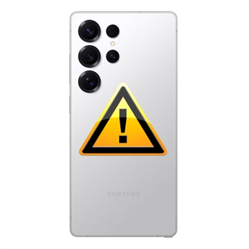 Utskifting av Samsung Galaxy S25 Ultra Bakdeksel - Titanium White Silver