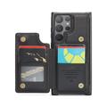 Samsung Galaxy S25 Ultra Caseme C22 etui RFID-kortlommebok - Svart