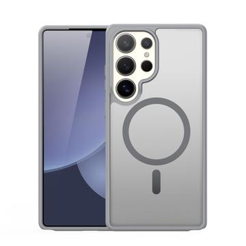 Samsung Galaxy S25 Ultra Dux Ducis Yind Hybrid-deksel - MagSafe-kompatibel - Grå