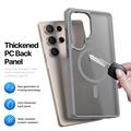 Samsung Galaxy S25 Ultra Dux Ducis Yind Hybrid-deksel - MagSafe-kompatibel - Grå
