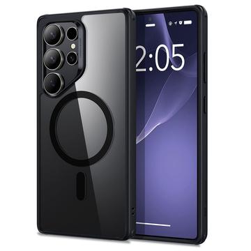 Samsung Galaxy S25 Ultra ESR CH HaloLock Mag Hybrid-Deksel - Klar / Svart