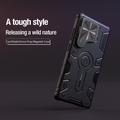 Samsung Galaxy S25 Ultra Nillkin CamShield Armor Prop Hybrid-deksel - MagSafe-kompatibel - Svart