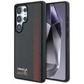Samsung Galaxy S25 Ultra Oracle Red Bull Carbon Powerbar-deksel - MagSafe-kompatibel - Svart