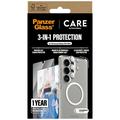 Samsung Galaxy S25 Ultra PanzerGlass Care Flagship 3-i-1-pakke - Klar