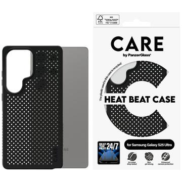 Samsung Galaxy S25 Ultra PanzerGlass Care Heat Beat-deksel - Svart