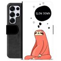 Samsung Galaxy S25 Ultra Premium Lommebok-deksel - Slow Down