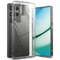 Samsung Galaxy S25 Ultra Ringke Fusion Hybrid-deksel - Gjennomsiktig