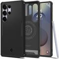 Samsung Galaxy S25 Ultra Spigen Core Armor Mag MagSafe TPU-deksel - Svart