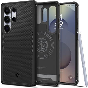 Samsung Galaxy S25 Ultra Spigen Core Armor Mag MagSafe TPU-deksel - Svart