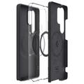 Samsung Galaxy S25 Ultra Spigen Silicone Fit MagFit-deksel - Svart