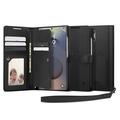 Samsung Galaxy S25 Ultra Spigen Wallet S-etui - Svart