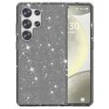 Samsung Galaxy S25 Ultra Stylish Glitter Series Hybrid-deksel - Svart