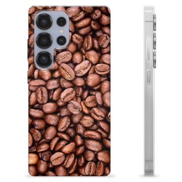 Samsung Galaxy S25 Ultra TPU-deksel - Kaffebønner