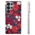 Samsung Galaxy S25 Ultra TPU-deksel - Vintage Blomster