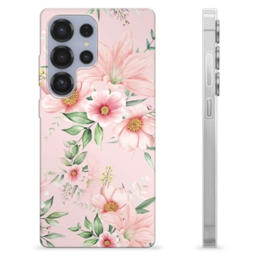 Samsung Galaxy S25 Ultra TPU-deksel - Akvarell Blomster
