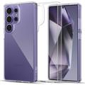 Samsung Galaxy S25 Ultra Tech-Protect Flexair Hybrid-deksel - Gjennomsiktig