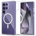 Samsung Galaxy S25 Ultra Tech-Protect Flexair Magnetisk Hybrid-deksel - Gjennomsiktig