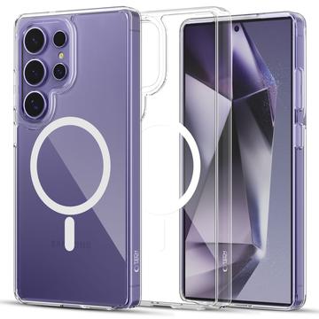 Samsung Galaxy S25 Ultra Tech-Protect Flexair Magnetisk Hybrid-deksel - Gjennomsiktig