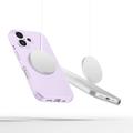 iPhone 16e Tech-Protect flytende silikon-deksel - MagSafe-kompatibel - Mauve