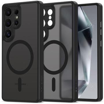 Samsung Galaxy S25 Ultra Tech-Protect MagCam-deksel - MagSafe-kompatibel - matt svart