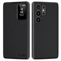 Samsung Galaxy S25 Ultra Tech-Protect Smart Flip-etui (Åpen Emballasje - Tilfredsstillende) - Svart
