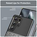 Samsung Galaxy S25 Ultra Thunder Series TPU-deksel - Svart