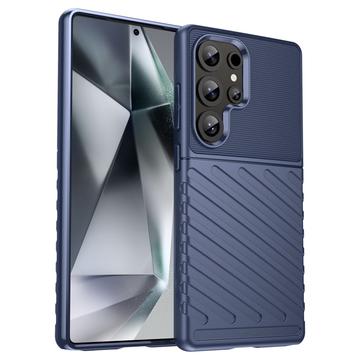 Samsung Galaxy S25 Ultra Thunder Series TPU-deksel - Blå