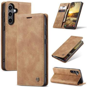 Samsung Galaxy S25+ Caseme 013 Series Lommebok-deksel - Brun