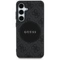 Samsung Galaxy S25+ Guess 4G Round Patch Classic Logo-deksel - MagSafe-kompatibel