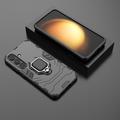 Samsung Galaxy S25+ Hybrid-deksel med Ringholder - Svart