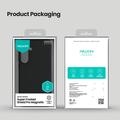 Samsung Galaxy S25+ Nillkin Super Frosted Shield Pro Hybrid-deksel - Svart