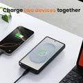 Samsung Galaxy S25+/S24+ batterideksel med ekstra batteri - 10000mAh - svart