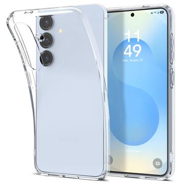 Samsung Galaxy S25+ Spigen Liquid Crystal TPU Deksel - Gjennomsiktig