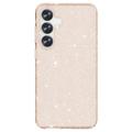 Samsung Galaxy S25+ Stylish Glitter Series Hybrid-deksel - Gull