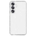 Samsung Galaxy S25+ Stylish Glitter Series Hybrid-deksel - Hvit