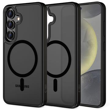 Samsung Galaxy S25+ Tech-Protect Magmat Deksel - MagSafe-kompatibel - Matt Svart