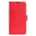 Samsung Galaxy S25+ Lommebok-deksel med Magnetisk Lukning - Rød