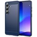 Samsung Galaxy S26/S26 Pro Børstet TPU-deksel - karbonfiber