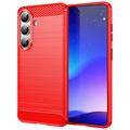 Samsung Galaxy S26 børstet TPU-deksel - karbonfiber