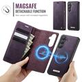 Samsung Galaxy S26 Caseme C49 2-i-1 avtakbar lommebokveske - MagSafe-kompatibel, RFID - Lilla