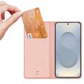 Samsung Galaxy S26 Dux Ducis Skin Pro Flip-deksel - Rosa